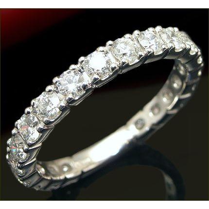 ダイヤモンド リング エタニティリング 1ct H＆C VSクラス G〜Dカラー