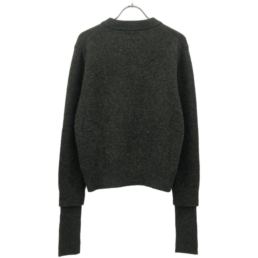 CLANE（クラネ） 22AW LAYER SLEEVE YAK KNIT TOPS レイヤースリーブ