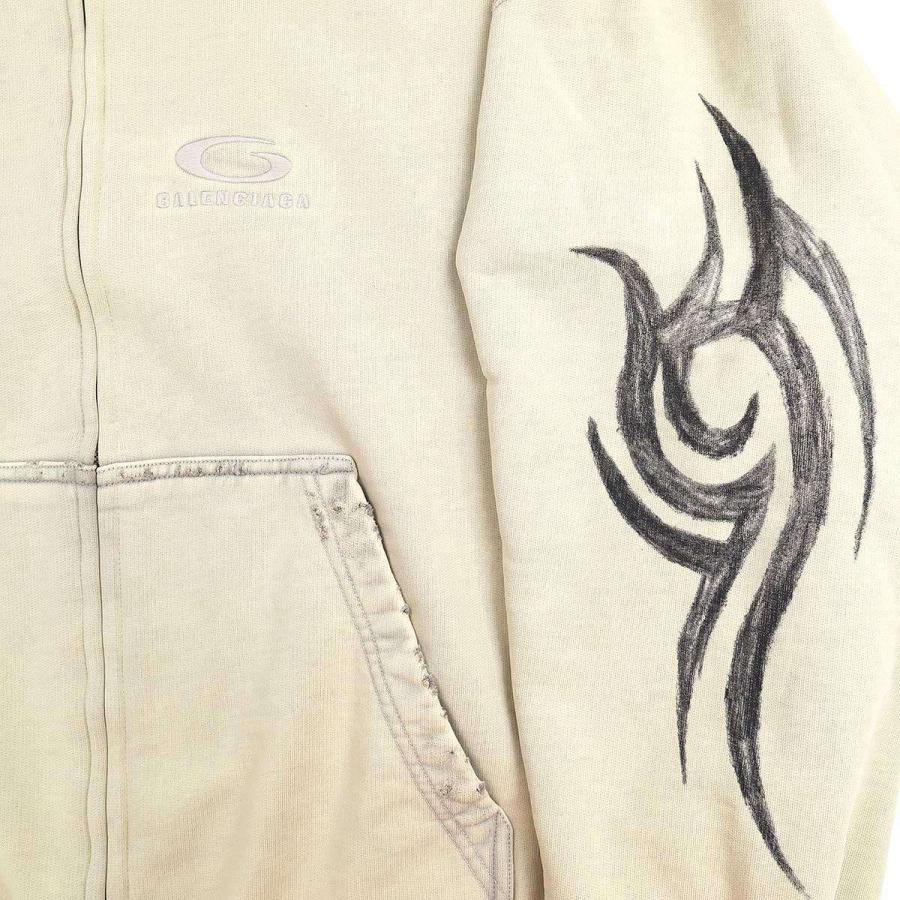 BALENCIAGA（バレンシアガ） 24AW Y2k Zip-up Hoodie Regular Fit
