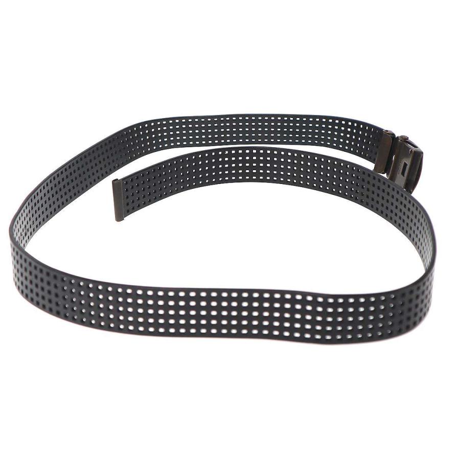 Dior HOMME ディオールオム パンチングレザーガチャベルト ブラック