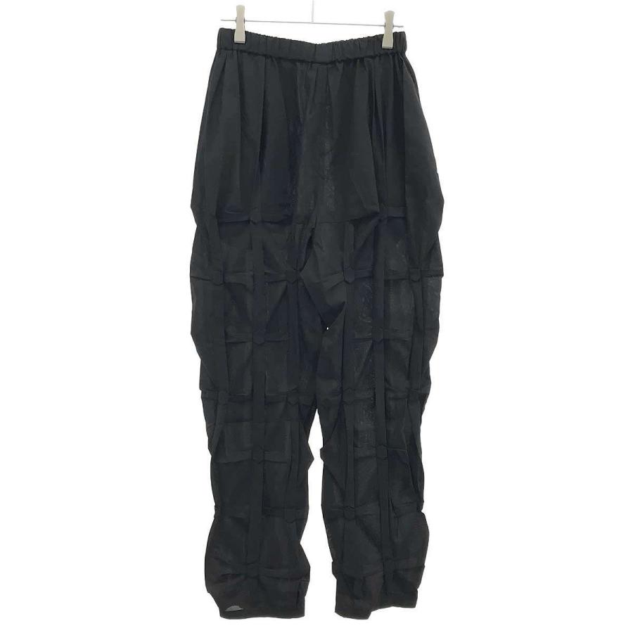 ENFOLD（エンフォルド） 25SS DIAMOND TUCK PANTS ダイアモンドタック