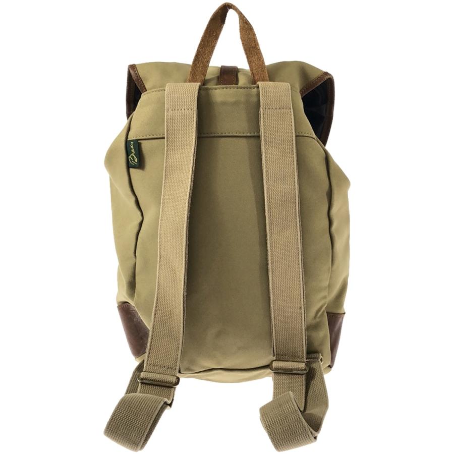 BRADY（ブレディ） キャンバスレザー バックパック リュック ベージュ