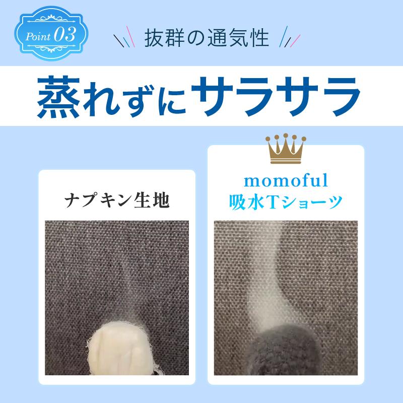 吸水ショーツ 4枚セット Tバック サニタリーショーツ モモフル