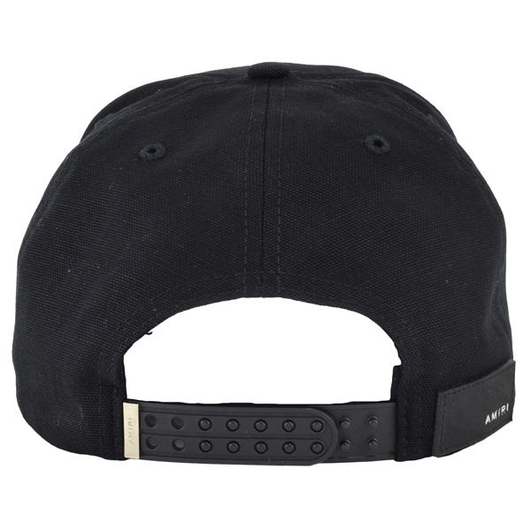 AMIRI（アミリ） MA QUAD CANVAS HAT/刺繍ロゴ フルキャンバス