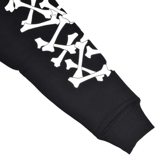 AMIRI（アミリ） BONES STACKED HOODIE/ボーンズ モチーフ ロゴ