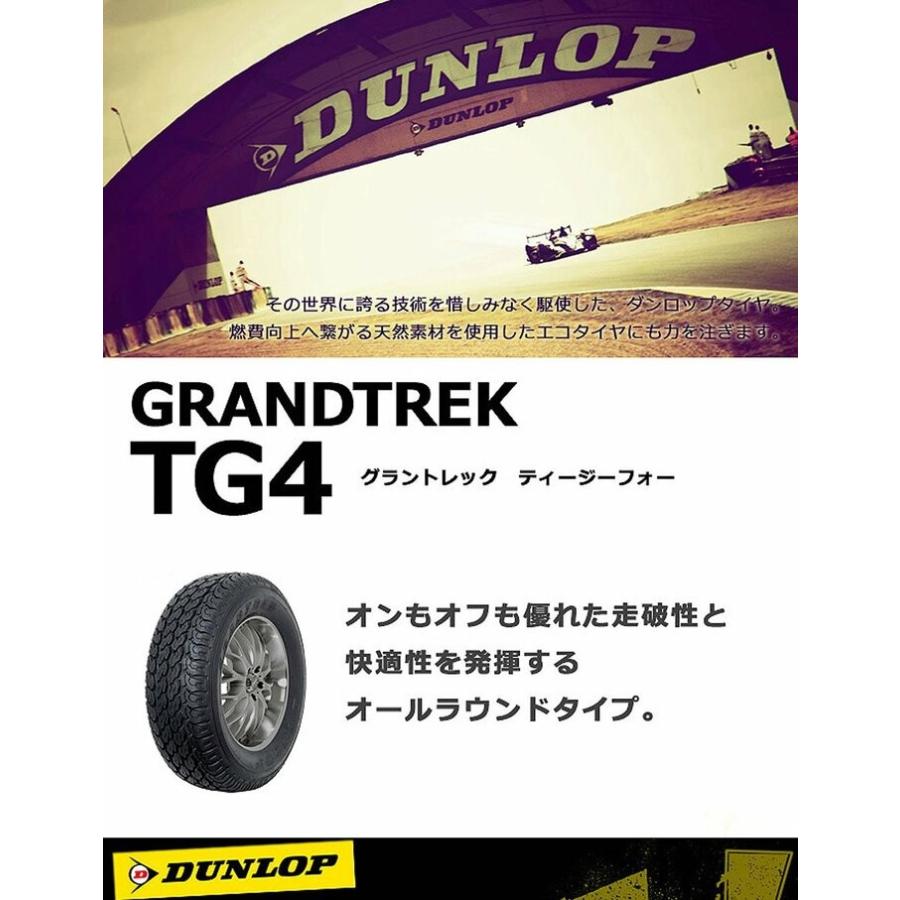GRANDTREK 4本セット 145R12 6PRダンロップ TG4DUNLOP TG4 6PR サマー
