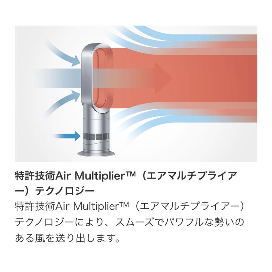 Dyson Hot+Cool ダイソン ファンヒーター ホワイト／ニッケル (AM09 WN