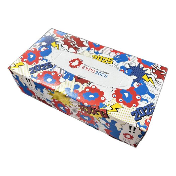 Expo2025・大阪 関西万博】ミャクミャク ボックス ティッシュ 3箱