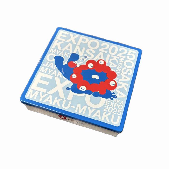Expo2025・大阪 関西万博】ミャクミャク チョコチップクッキー缶（青