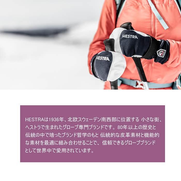 HESTRA（ヘストラ） スノーグローブ 3-FINGER GTX FULL LEATHER 3