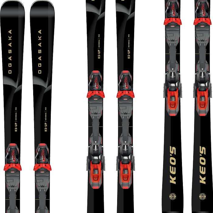 OGASAKA（オガサカ） スキー板 2026 OGASAKA KS-UP/BK + PRD 12 GW