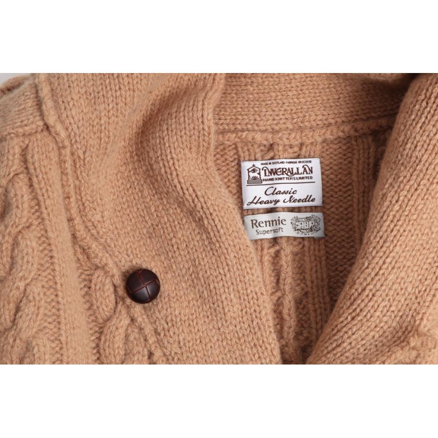 INVERALLAN（インバーアラン） カーディガン ショールカラー