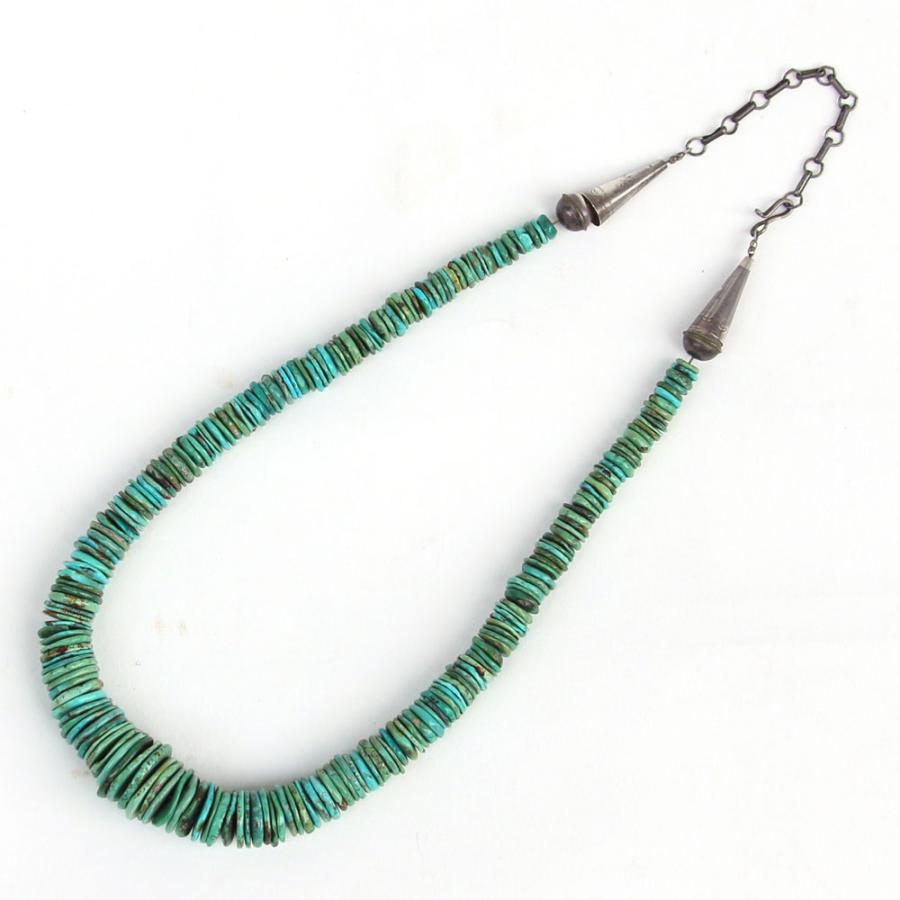 NAVAJO（ナバホ） ナバホ族 アンティークビーズ ネックレス ターコイズ