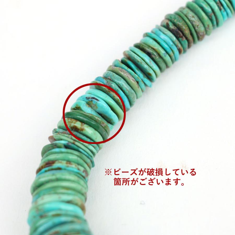 NAVAJO（ナバホ） ナバホ族 アンティークビーズ ネックレス ターコイズ