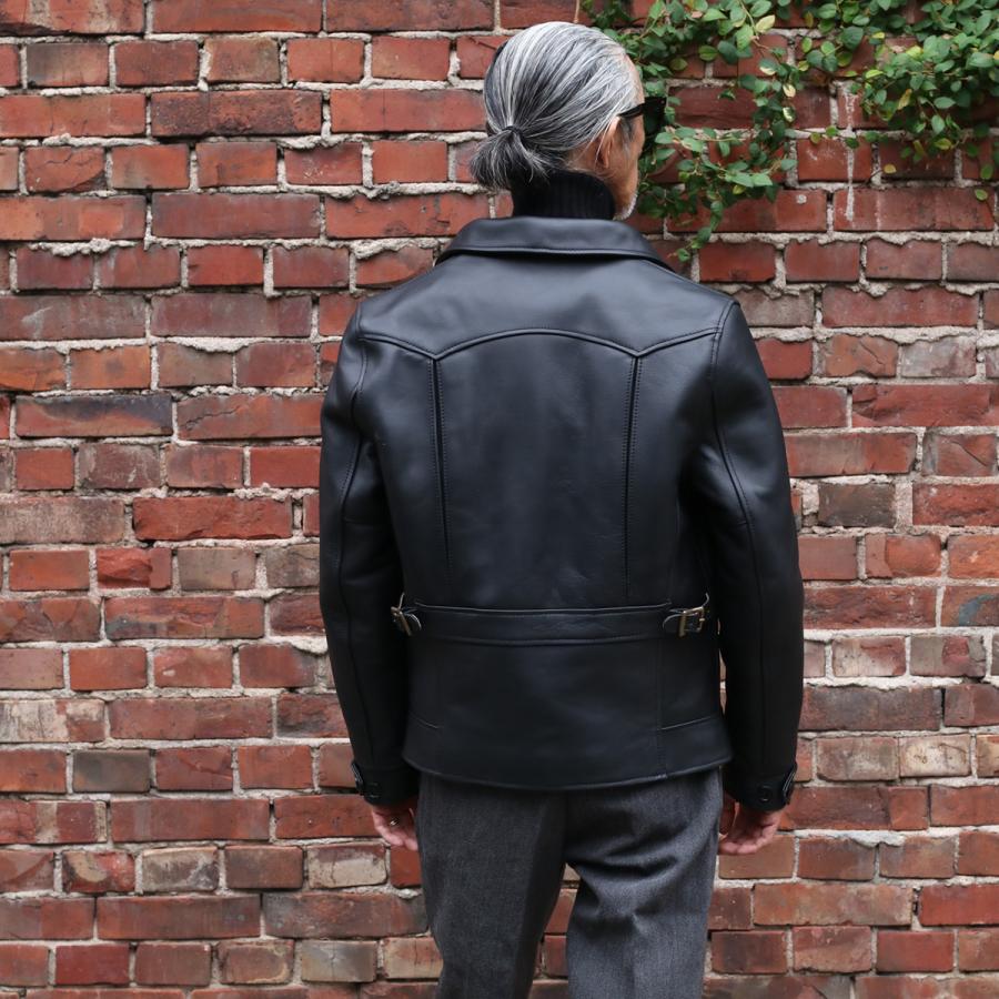 Y'2 LEATHER ワイツーレザー SUMI DYED HORSE SINGLE RIDERS スミ