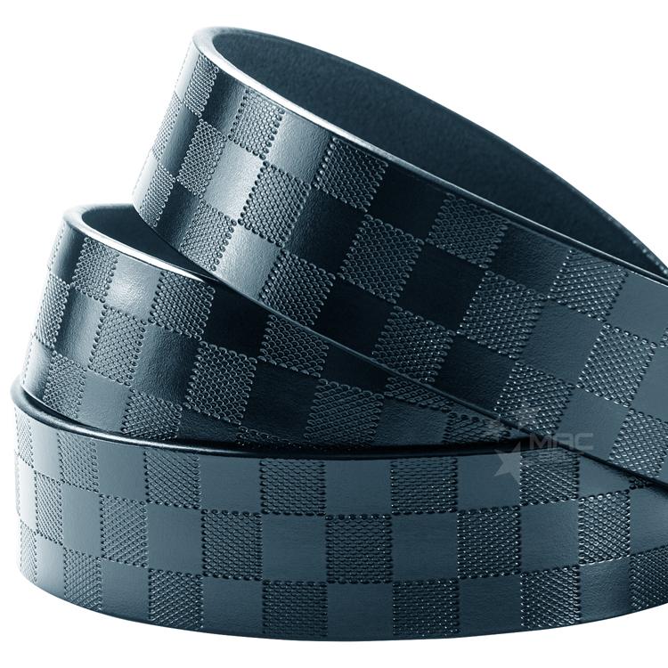 ベルト メンズ カジュアル 本革 チェック柄 38mm 市松模様 革 大きい