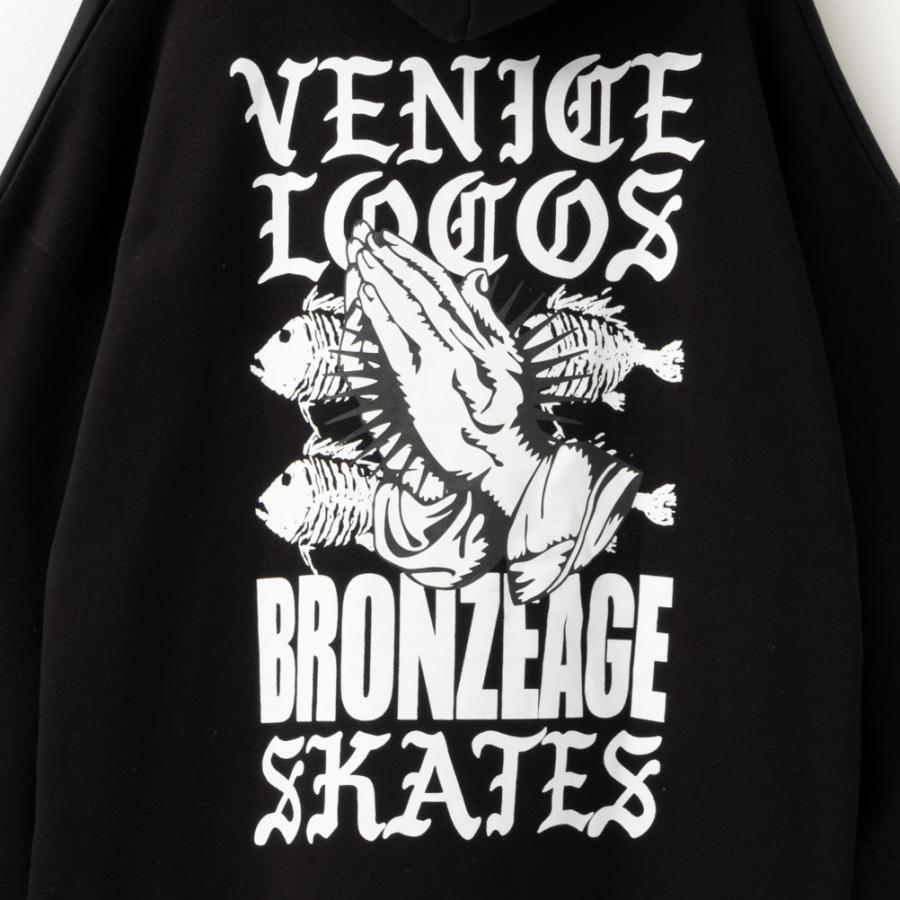 BRONZE AGE（ブロンズエイジ） 裏起毛 パーカー メンズ ビッグ