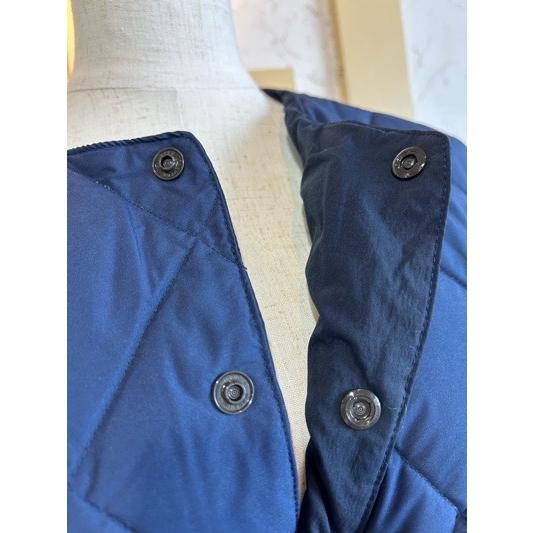 NARU（ナル） リバーシブルライトダウンジャケット 650101-74ネイビー