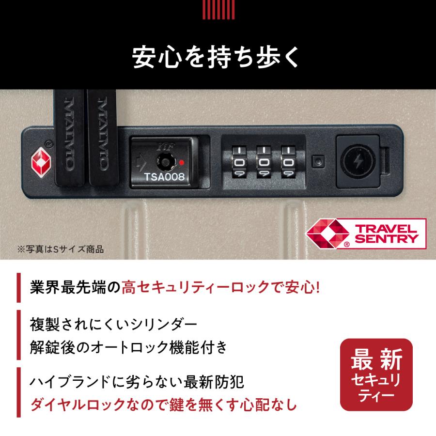 MAIMO 超軽量 静音 スーツケース MAIMO COLOR YOU キャスター交換可能