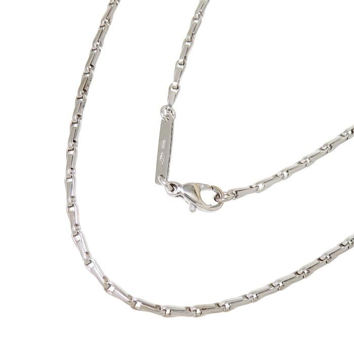 BVLGARI（ブルガリ） チェーンのみ ネックレス K18WGホワイトゴールド