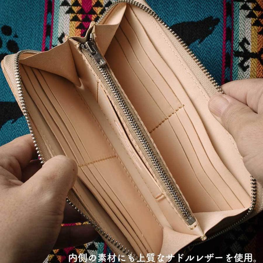 カービングウォレット/ヌメ革/ライダースウォレット/バイカーズ