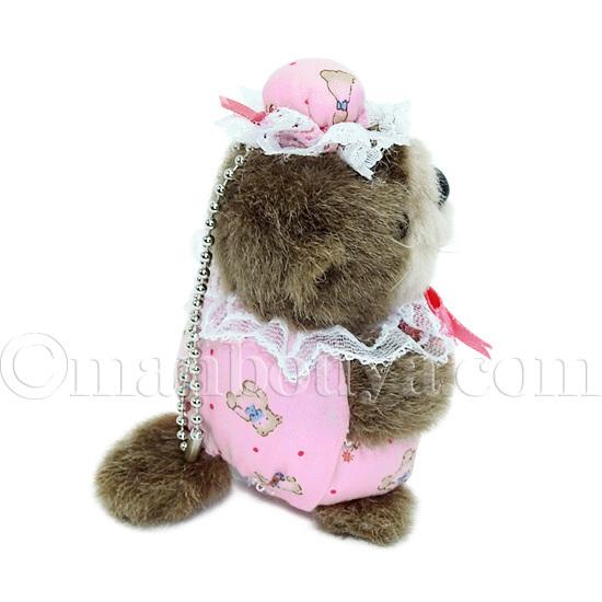 レトロ ぬいぐるみ 動物 ラッコ たけのこ TAKENOKO プチぶらんでーと