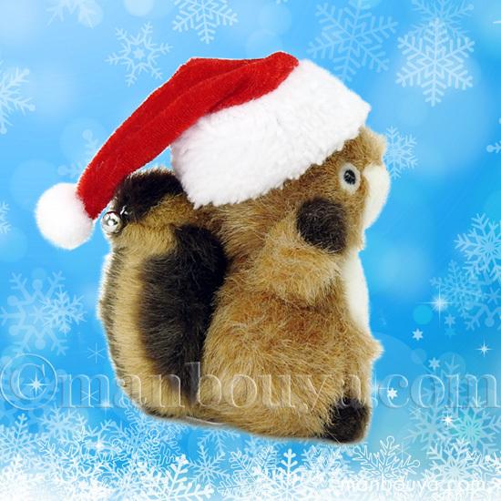 クリスマスプレゼント ぬいぐるみ リス たけのこ TAKENOKO プチプチ