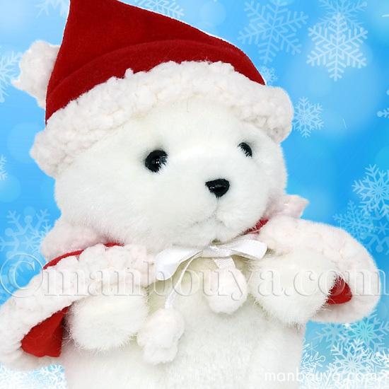 クリスマス シロクマ ぬいぐるみ たけのこ TAKENOKO 森のなかまミニ