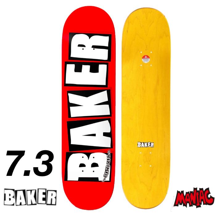 スケボー デッキ ベイカー BAKER BLAND LOGO DECK WHITE MULTIPLE