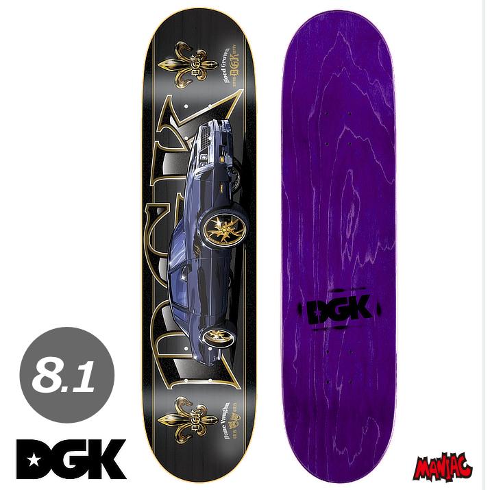 DGK スケボー デッキ 単品 スケートボード ディージーケー VAUGHN GRIS