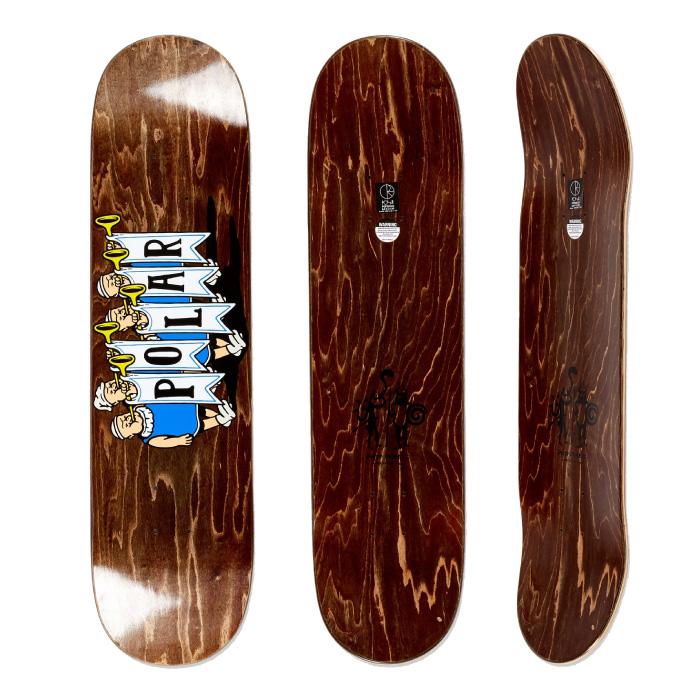 スケボー デッキ 単品 スケートボード POLAR ポーラ ポーラー Polar