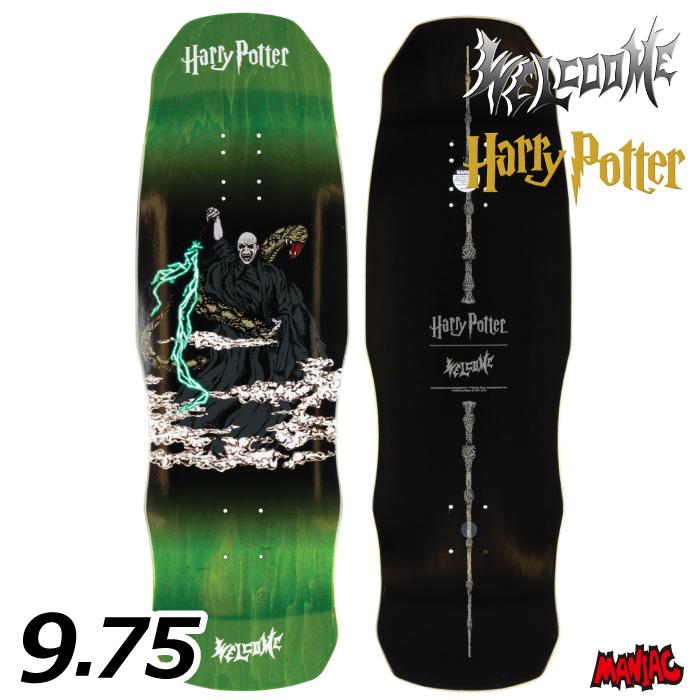 スケボー】WELCOME ウェルカム デッキ X HARRY POTTER VOLDEMORT ON