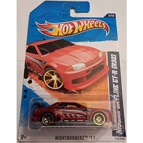 ホットウィール Hot Wheels ニッサン スカイライン GT-R (R34) レッド
