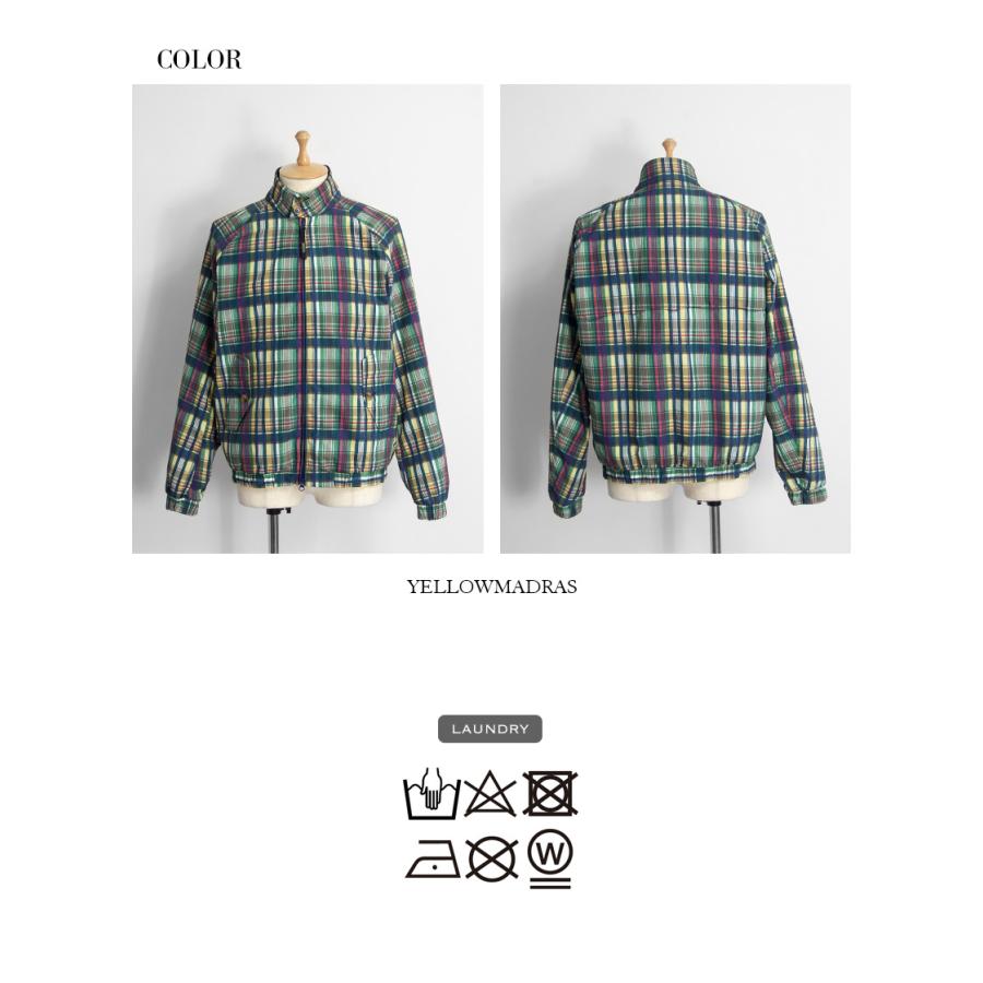 BARACUTA（バラクータ） 【セール価格】 BARACUTA G9 マドラスチェック
