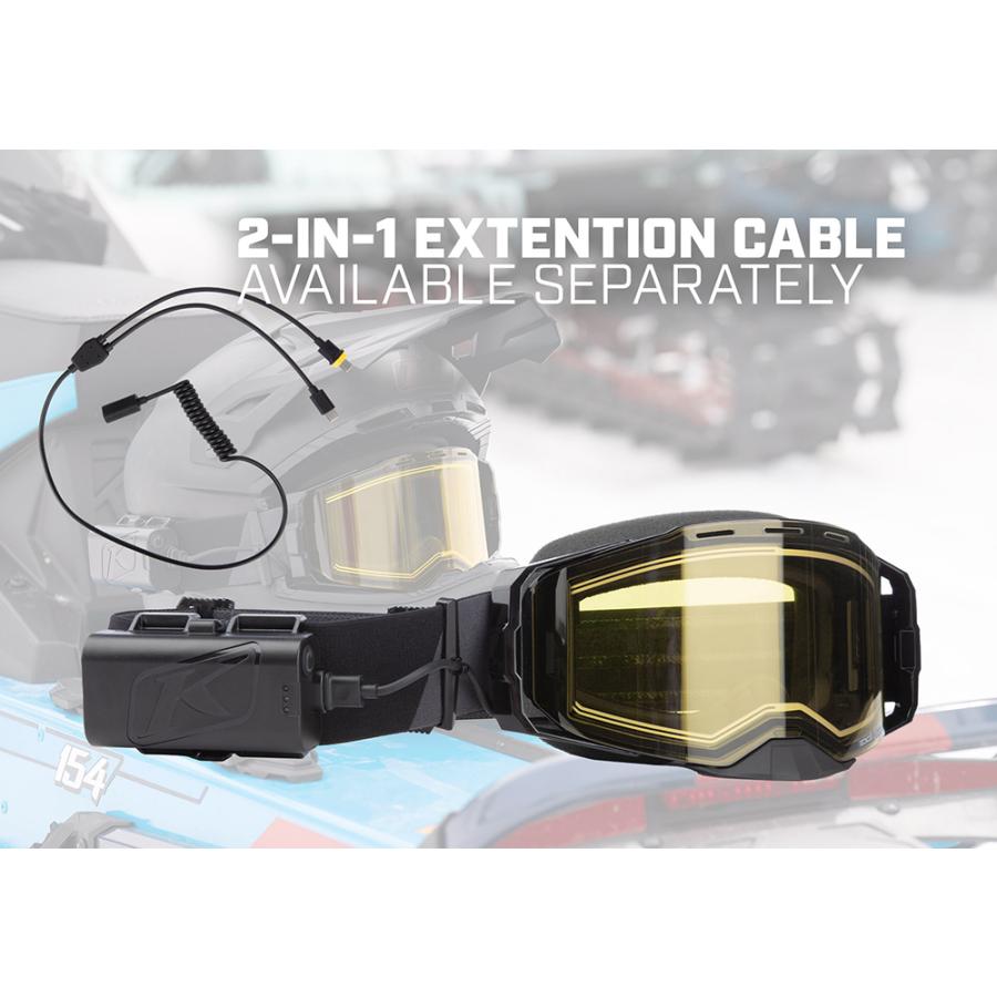 Klim（クライム）スノー用 電熱ゴーグル EDGE EFIRE GOGGLE（エッジ