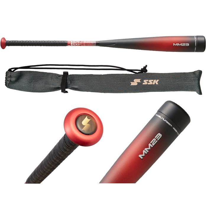 エスエスケイ（SSK） 即納！ 一般軟式 FRP製 バット MM23 トップ