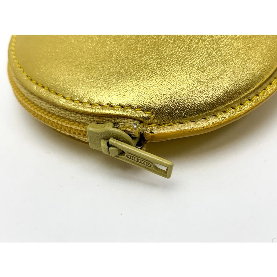LOEWE ロエベ ゴールドカラー 丸型 コインケース 小銭入れ 財布 小物