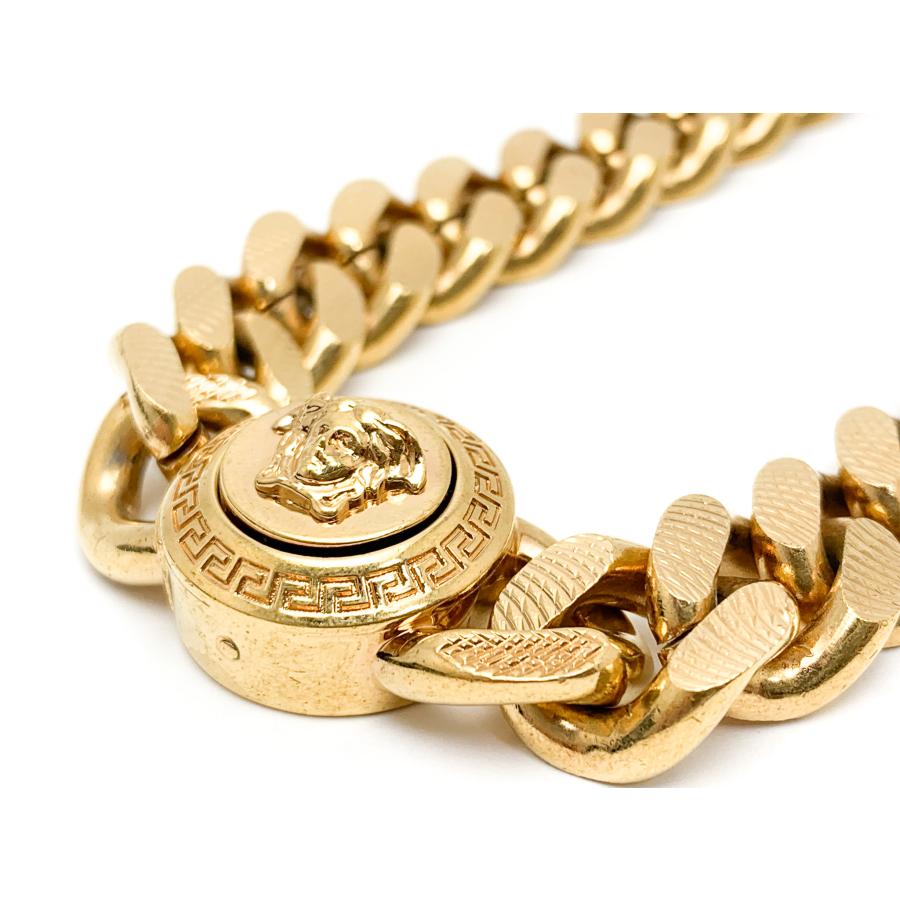 VERSACE ヴェルサーチ ゴールドカラー メデューサ チョーカー チェーン