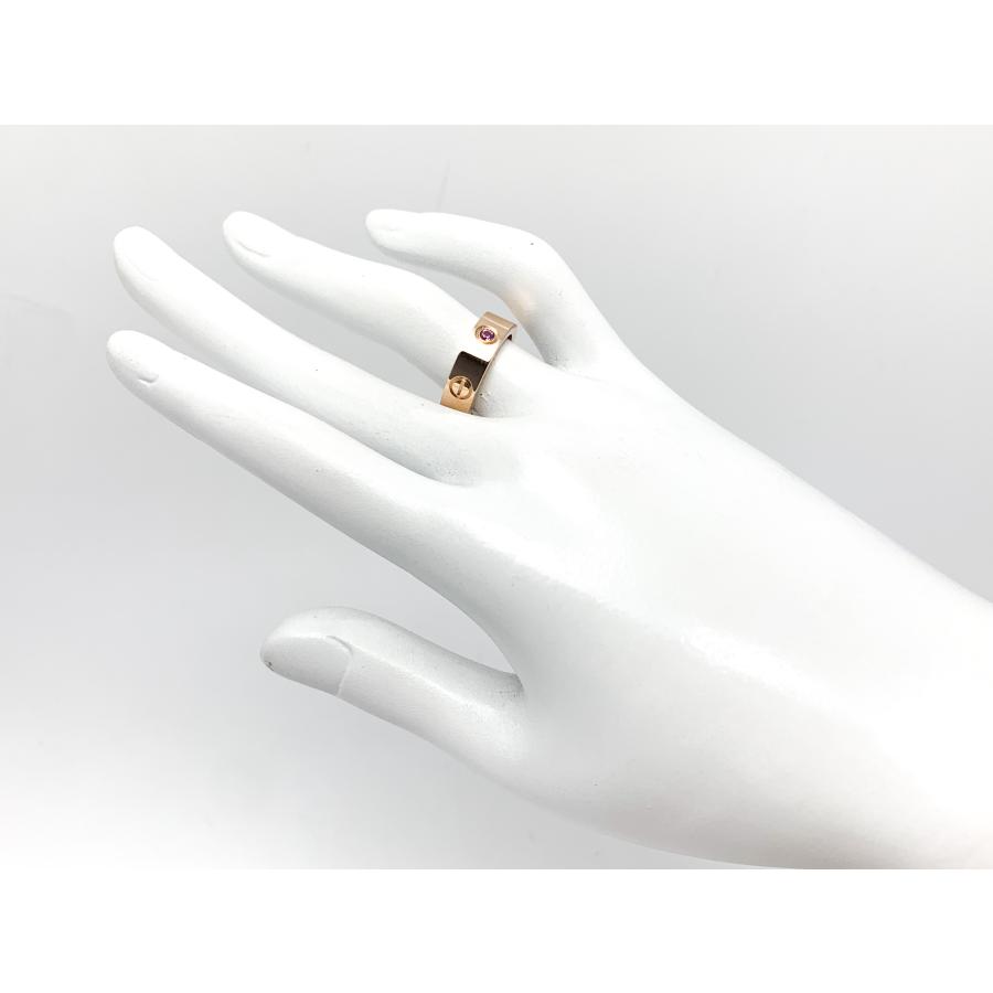 Cartier（カルティエ） 750 18金ピンクゴールド ピンクサファイア ラブ
