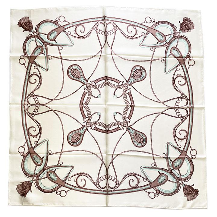 MARUYAMA レディーススカーフ 9848 シンプルエルメス 横浜シルク