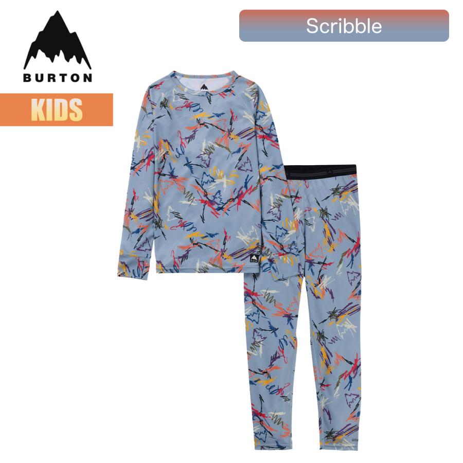 BURTON（バートン） ベースレイヤー キッズ 上下セット 25-26 Burton