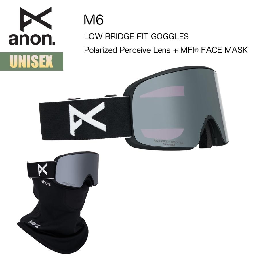 anon アノン スノーゴーグル 25-26 Anon M6 ローブリッジフィット