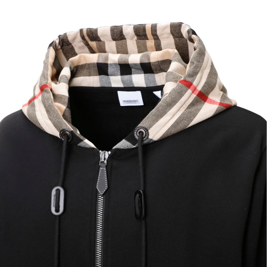 BURBERRY（バーバリー） ジップアップパーカ CHECK HOOD COTTON HOODED