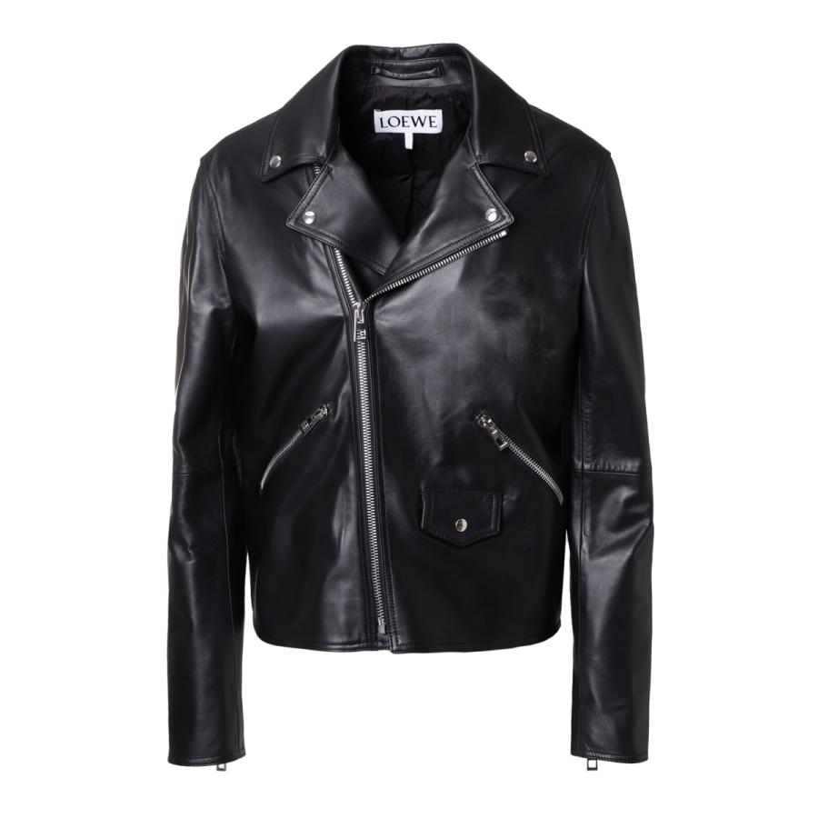 LOEWE（ロエベ） レザージャケット LEATHER BIKER JACKET バイカー