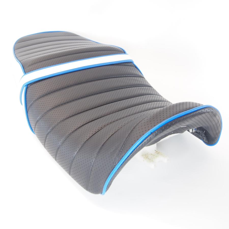 CB400SF NC39 NC42 タックロールシート 黒白 青パイピング 全年式共用