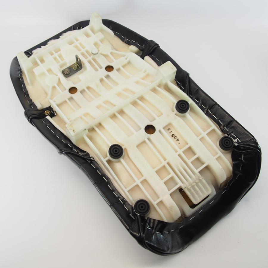 XJR400 RH02J 4HM9 タックロールシート 黒 加工後未使用 純正ベース