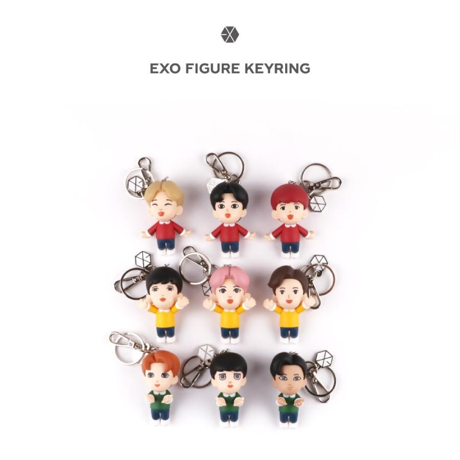 EXO 公式グッズ FIGURE KEY RING エクソ フィギュアキーリング 韓国 K