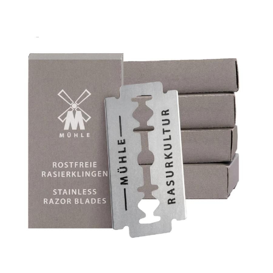 MUHLE（ミューレ） 両刃替刃50枚セット (K1-50)( 髭剃り カミソリ 剃刀