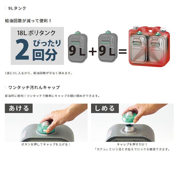 ダイニチ（Dainichi） 石油ファンヒーター 大容量9Lタンク FW-3624L-W