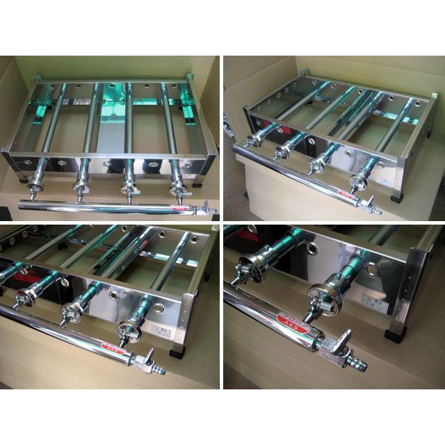 AKS 業務用 ガス式 鉄板焼き器/グリドル No20 横幅610x奥行370x高さ